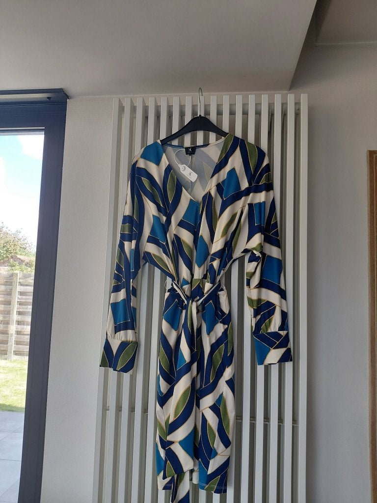 Jurk K-design XL nieuw, Kleding | Dames, K-design, Blauw, Maat 42/44 (L), Nieuw