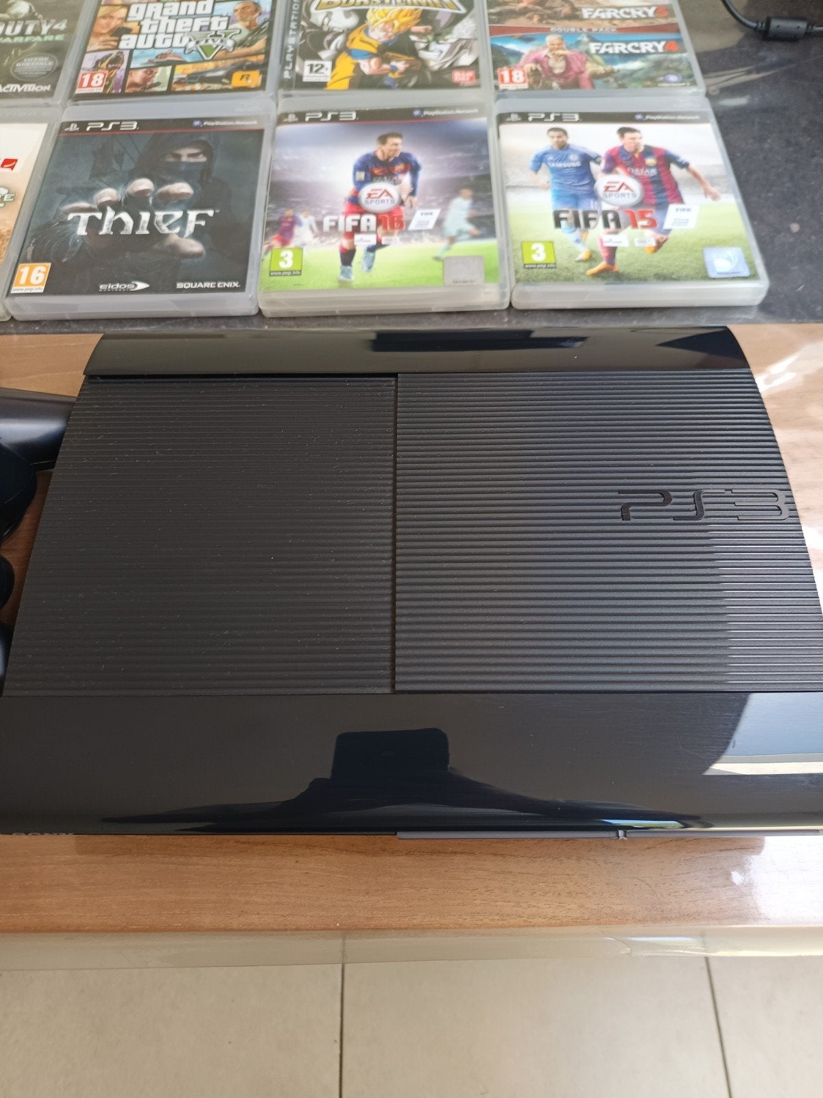 Console ps3, Comme neuf, Enlèvement, 500 GB, Avec jeux