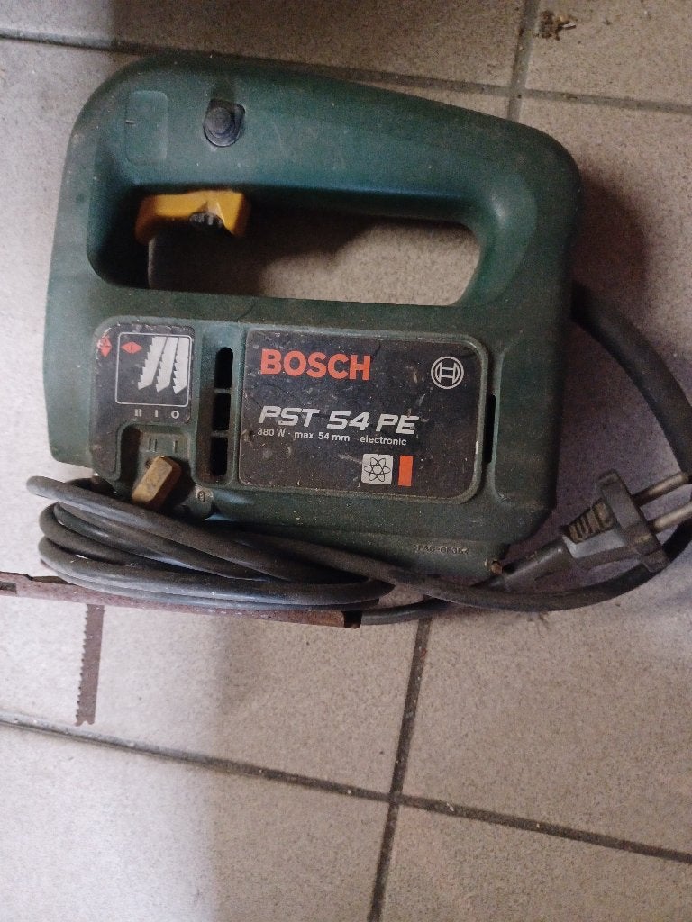 Bosch PST 54 PE decoupeerzaag, Ophalen, Gebruikt, Decoupeerzaag, Bosch groen