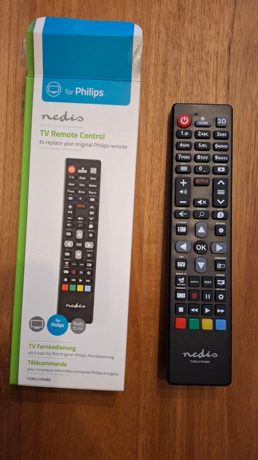 Vervangende remote control voor Philips TV - NIEUW!, Ophalen