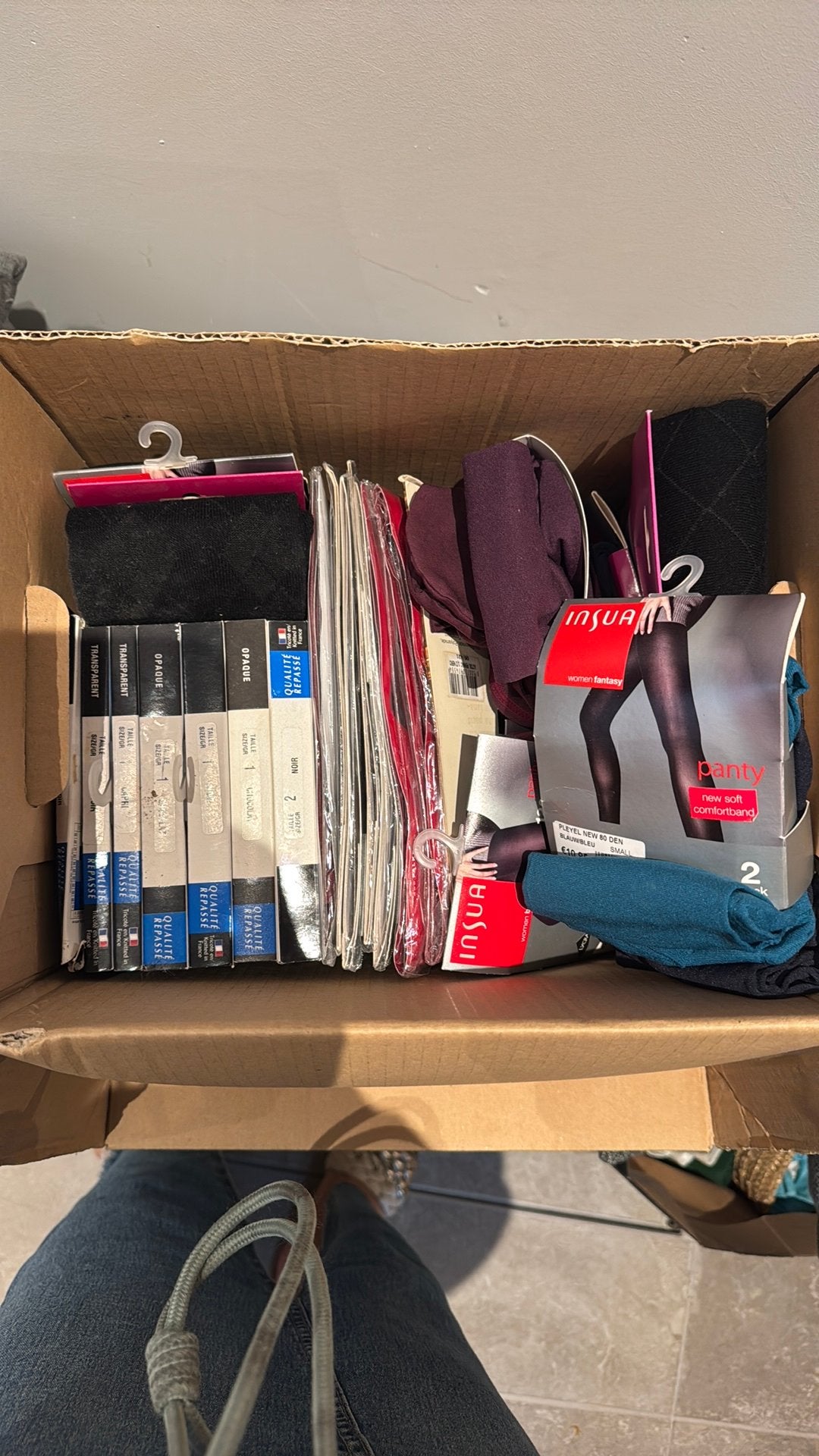 Verschillende panty’s - €1 per stuk, Neuf, Enlèvement, Taille 36/38 (S), Multicolore