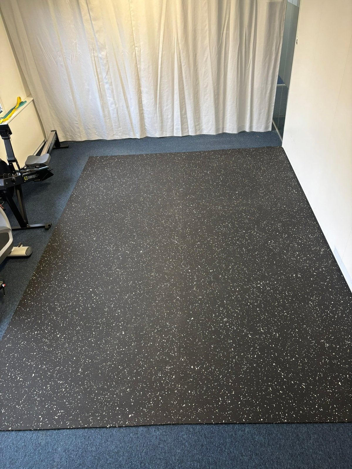 Fitness rubberen vloermat., Sport en Fitness, Ophalen