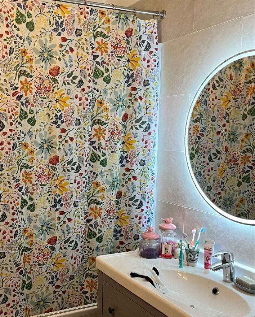 Miroir LED salle de bain., Maison & Meubles, Moins de 100 cm, Rond, Comme neuf, Enlèvement