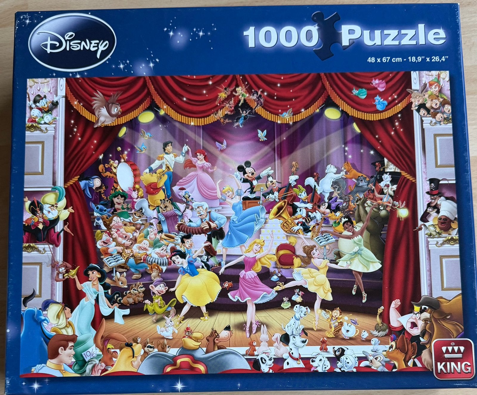 Puzzel Disney dans podium 1000 stuks, Ophalen of Verzenden, Zo goed als nieuw