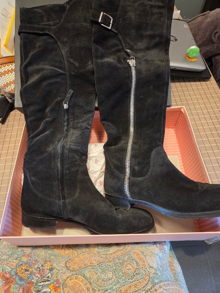 Lange laarzen zwart, Kleding | Dames, ANDERE, Hoge laarzen, Zwart, Ophalen of Verzenden