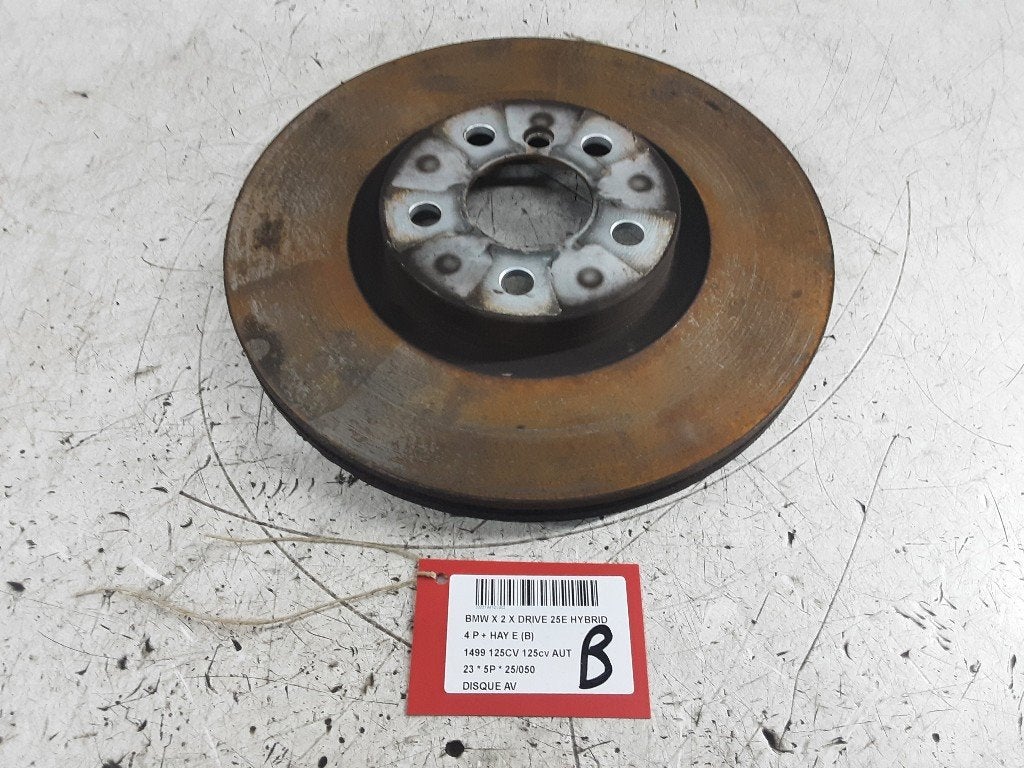 REMSCHIJF VOOR BMW X2 (F39) (01-2017/10-2023), Gebruikt, Mevr. I. Hauben, BMW, Rue de l'Espoir 34 34
4030  GRIVEGNÉE, BE