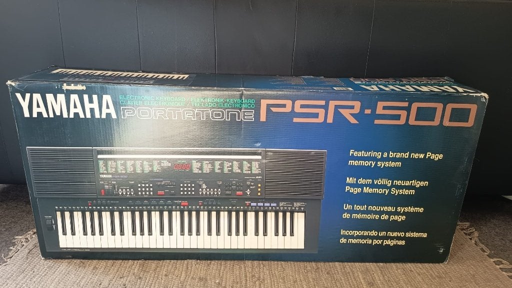 Yamaha PSR-500 Keyboard, Muziek en Instrumenten, Ophalen, Yamaha, Aanslaggevoelig, 61 toetsen