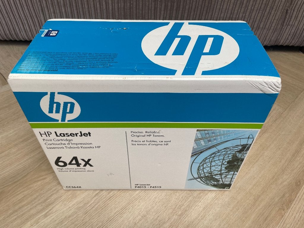 Nieuwe originele toner HP CC364X (HP 64X) HP P4015/P4515, Computers en Software, Ophalen of Verzenden, Nieuw, Toner, HP ORIGINAL