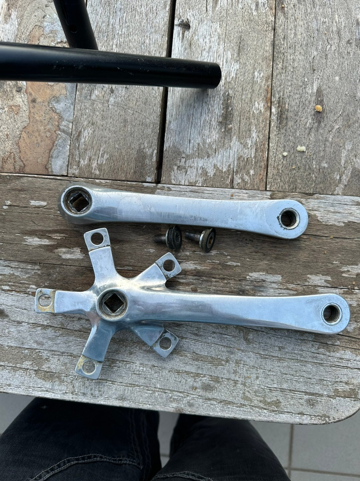 Shimano FC-M900 crank, Motoren, Ophalen