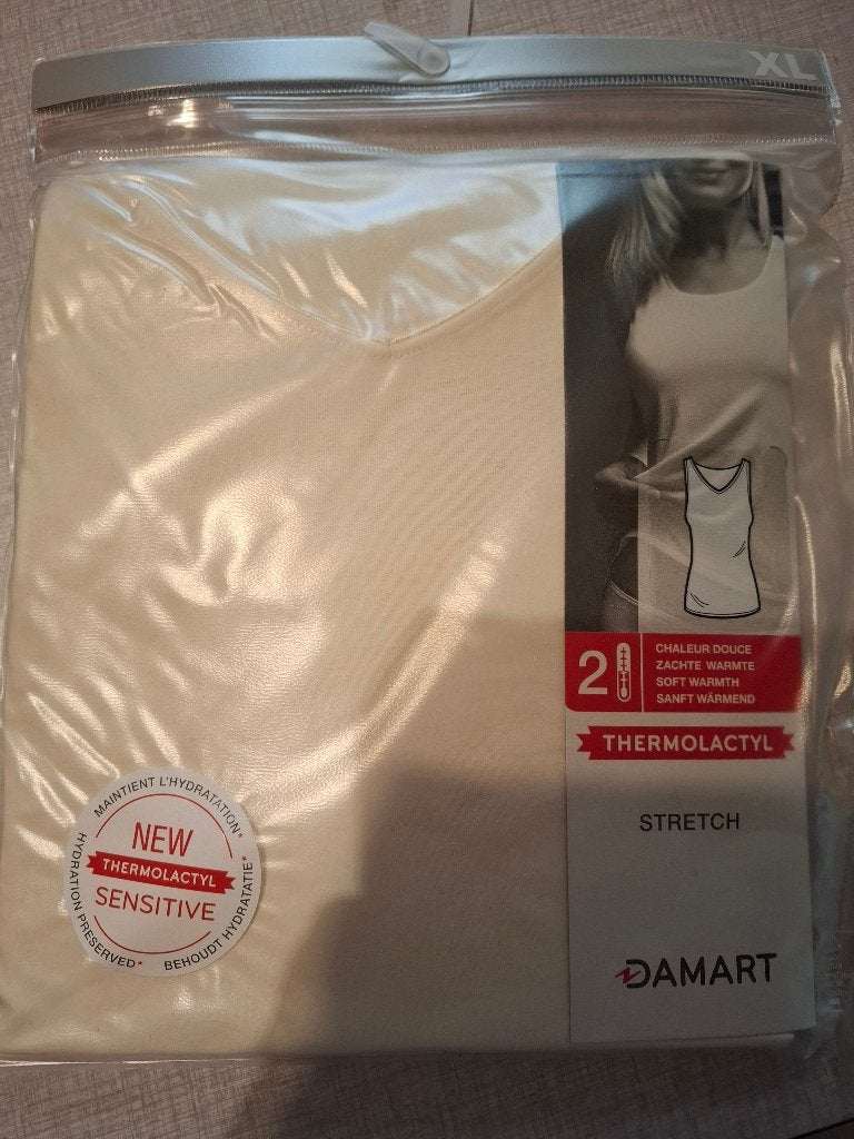 Onderhemdje Damart maat xl (nieuw), Damart, Ophalen of Verzenden, Beige, Overige typen
