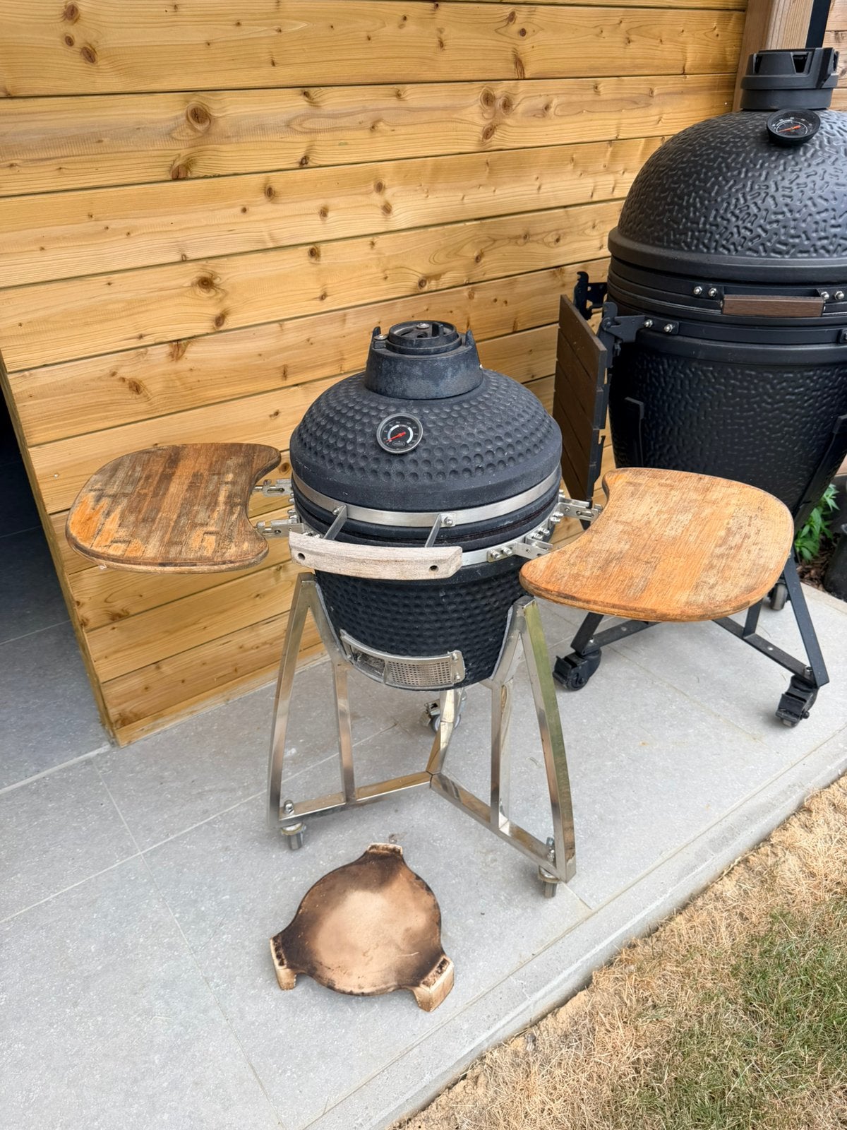 BBQ Buccan Kamado - avec écran thermique - en bon état, Enlèvement, Utilisé