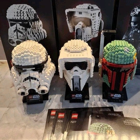 Lego Star Wars helmen, Star Wars, Lego, Nieuw, Ophalen of Verzenden