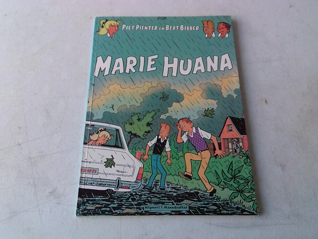 Piet Pienter en Bert Bibber  Marie Huana, Boeken, Eén stripboek, Ophalen of Verzenden, Zo goed als nieuw