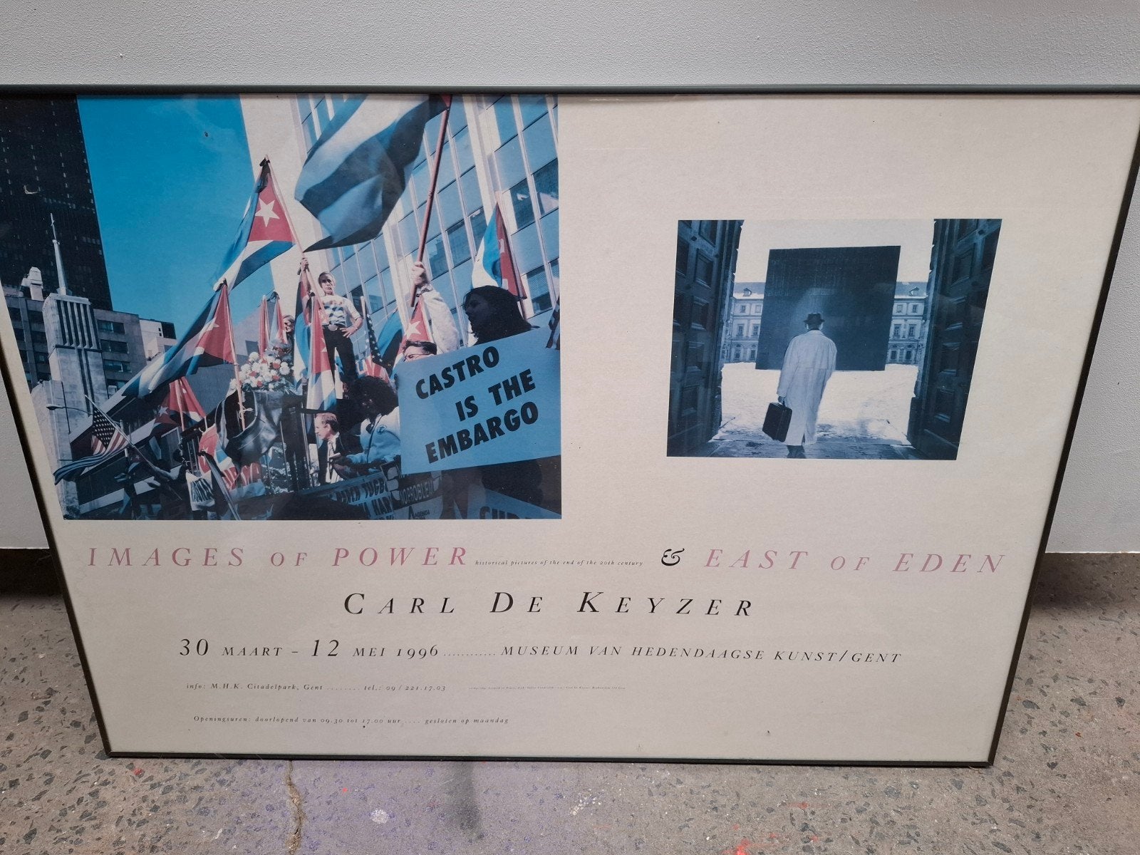 affiche Carl De Keyser. origineel, Enlèvement