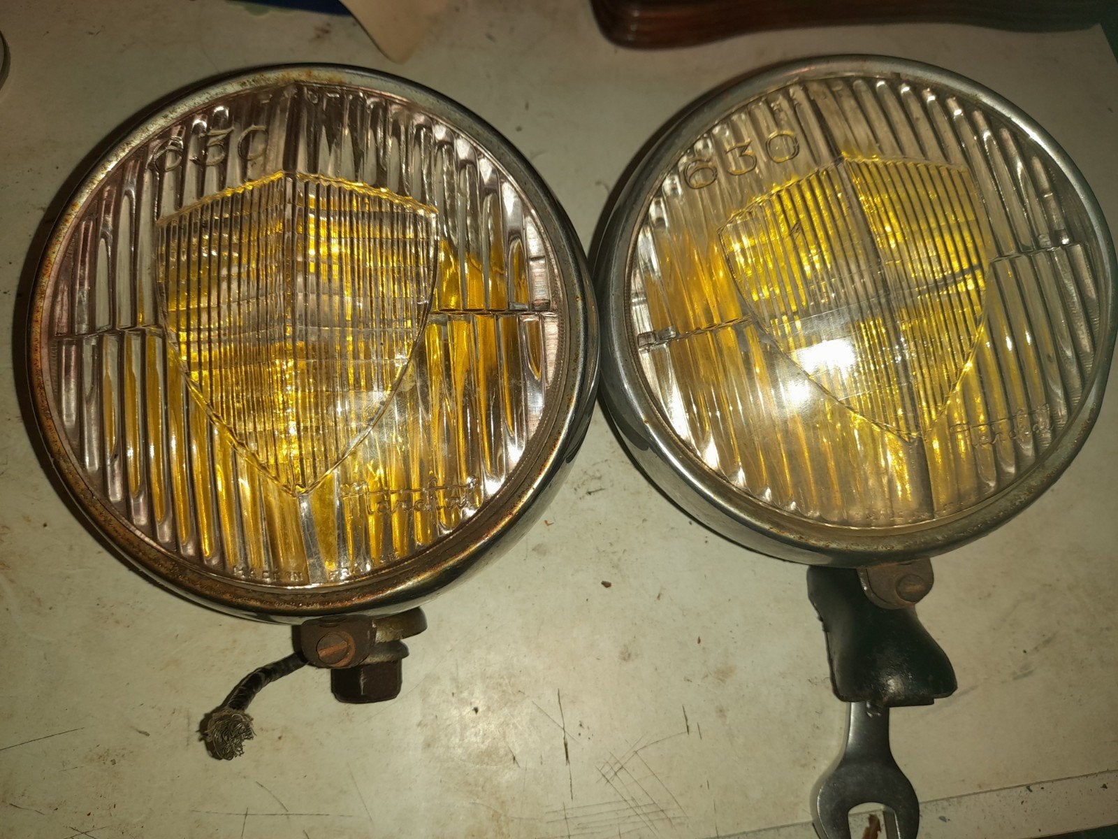 Oldtimer lichten jaren 60. MARSCHAL., Auto-onderdelen, Verlichting, Ophalen of Verzenden