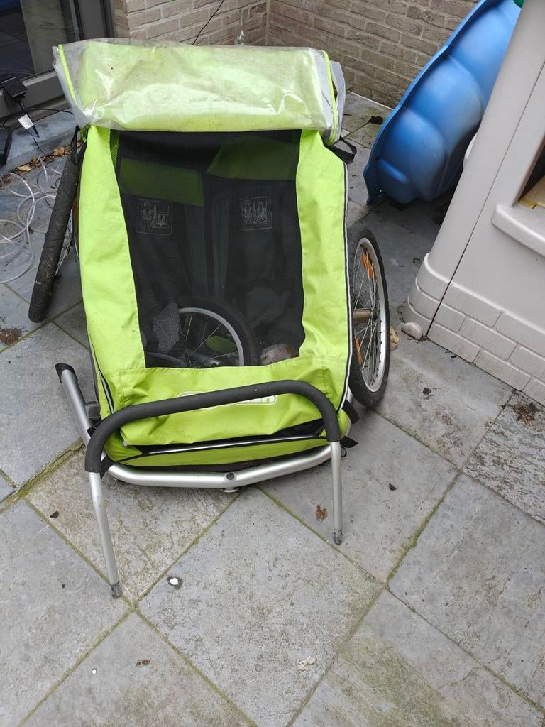 Croozer fietskar, Ophalen, Gebruikt