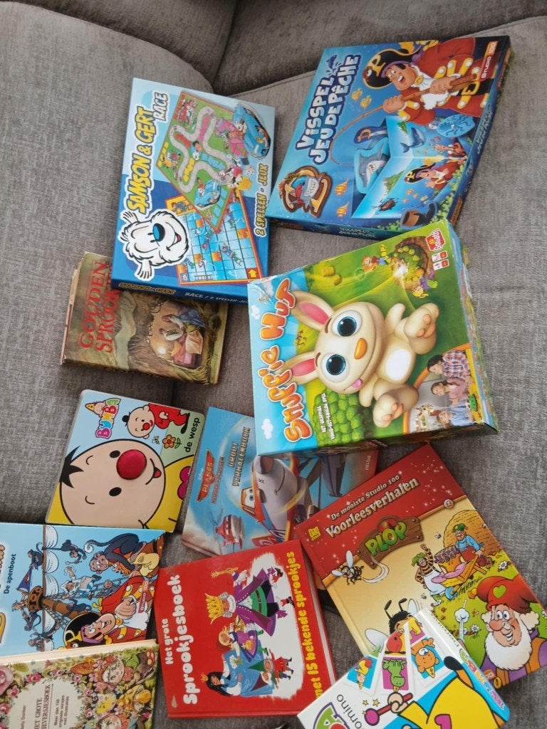 Spelletjes en leesboeken, Enlèvement, Comme neuf, 2 à 4 ans