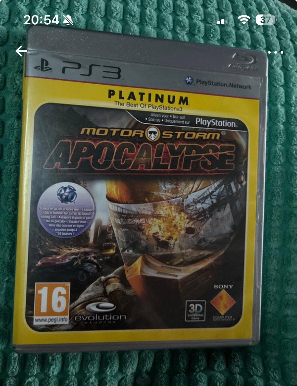 PS3 platinum Apocalypse met handleiding, Ophalen, Zo goed als nieuw