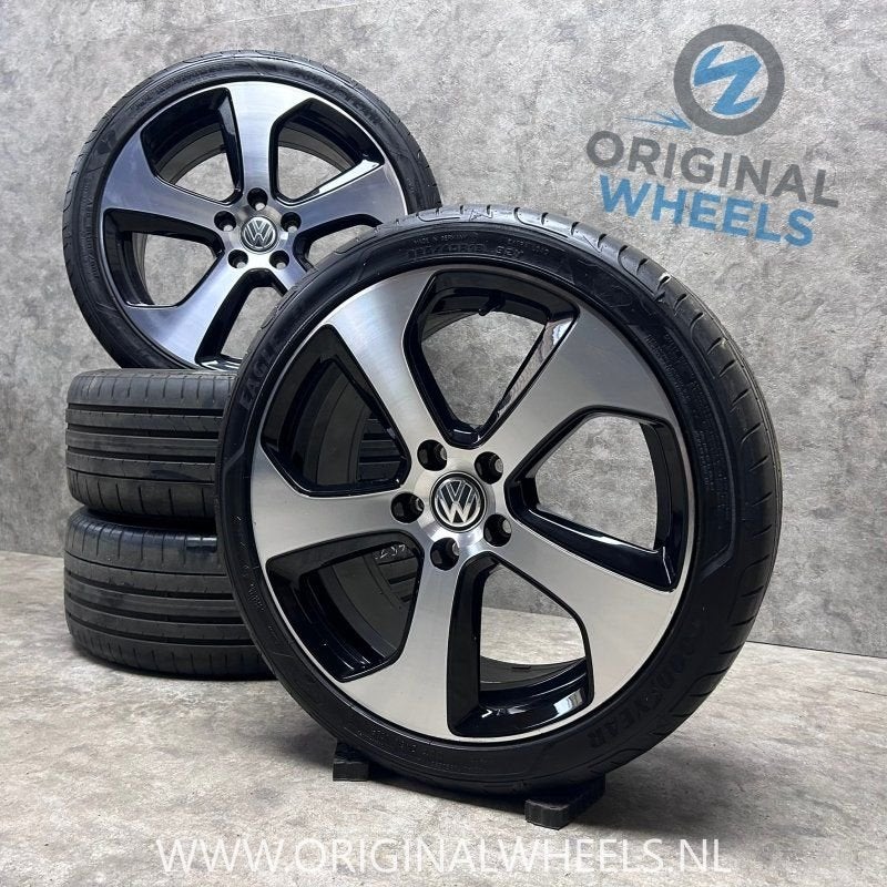 18 inch originele  Austin velgen + zomerbanden Volkswagen Go, Autos : Pièces & Accessoires, Pneus et Jantes, Pneus été, -, 18 pouces