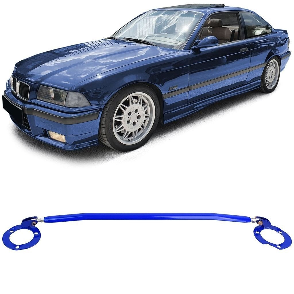 Aluminium Veerpootbrug Voor BMW E36 Blauw Voorzijde 6 Cilind, Verzenden