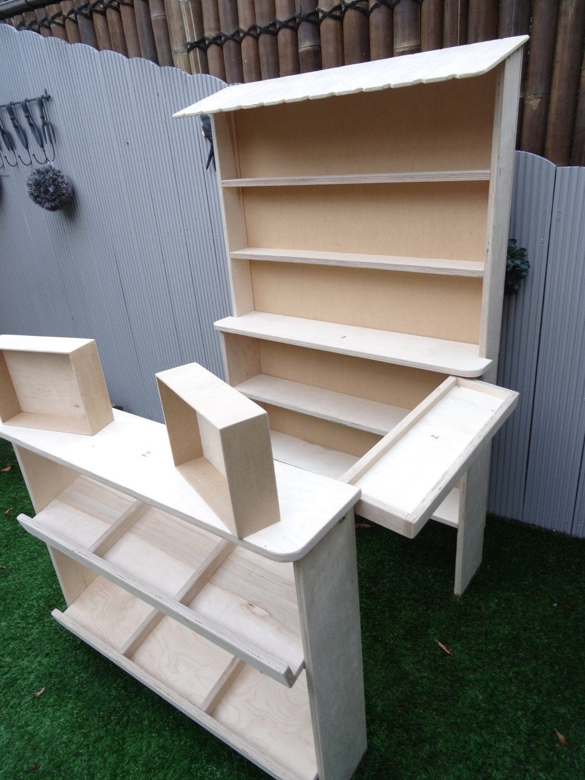 nieuwe grote sterke dubbele houten speelgoed winkel 120 €
Va, Ophalen, Nieuw