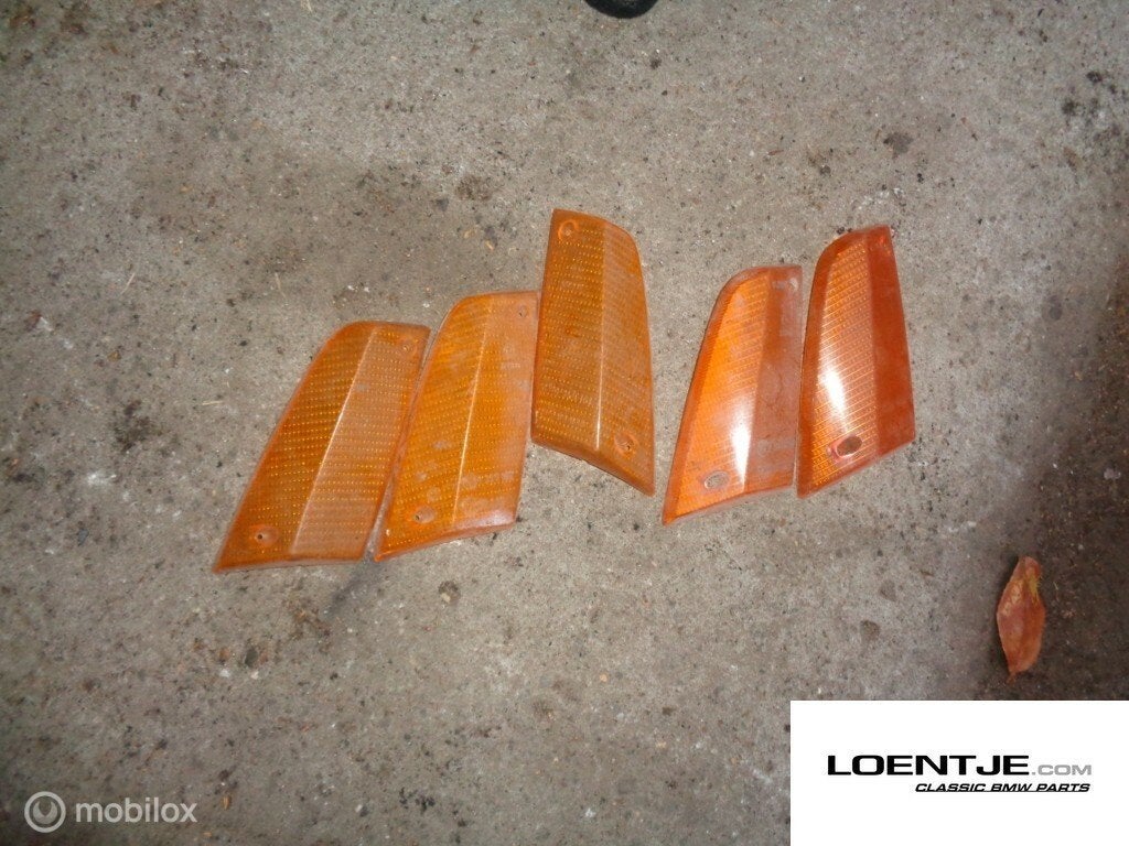 Knipperlichtglas linksvoor rechtsvoor BMW 3-serie E21, Auto-onderdelen, Verlichting, Gebruikt, Ophalen of Verzenden, BMW, BMW