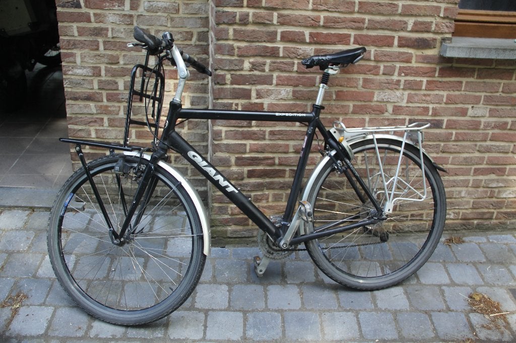 Stadsfiets Giant XL, Ophalen, Gebruikt, Velgrem, Versnellingen
