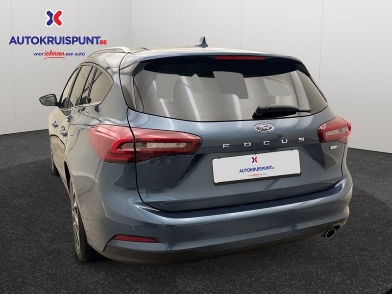 Ford Focus EcoBoost mHEV Active, Auto's, Stof, Gebruikt, Zwart, Blauw