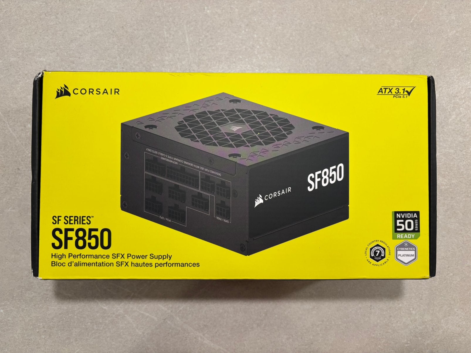 Corsair SF850 Platinum, Computers en Software, Ophalen of Verzenden, Zo goed als nieuw