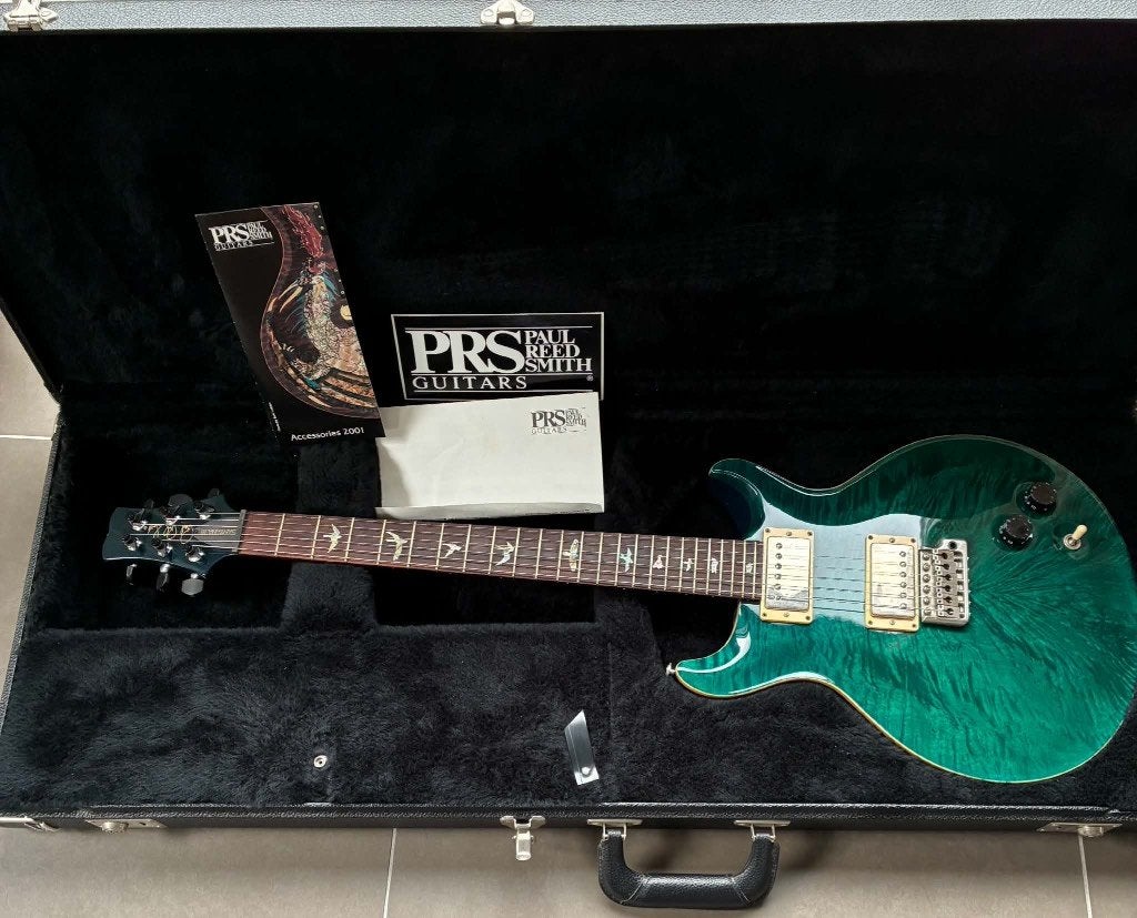 PRS Santana 3 10 Top, Musique & Instruments, Enlèvement ou Envoi, Comme neuf, Solid body, Paul Reed Smith