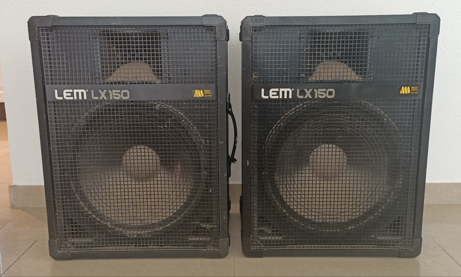 LEM LX 150 PA-Luidsprekers – 150W / 8 Ohm, Autres marques, Moniteur de studio, Enlèvement, Utilisé