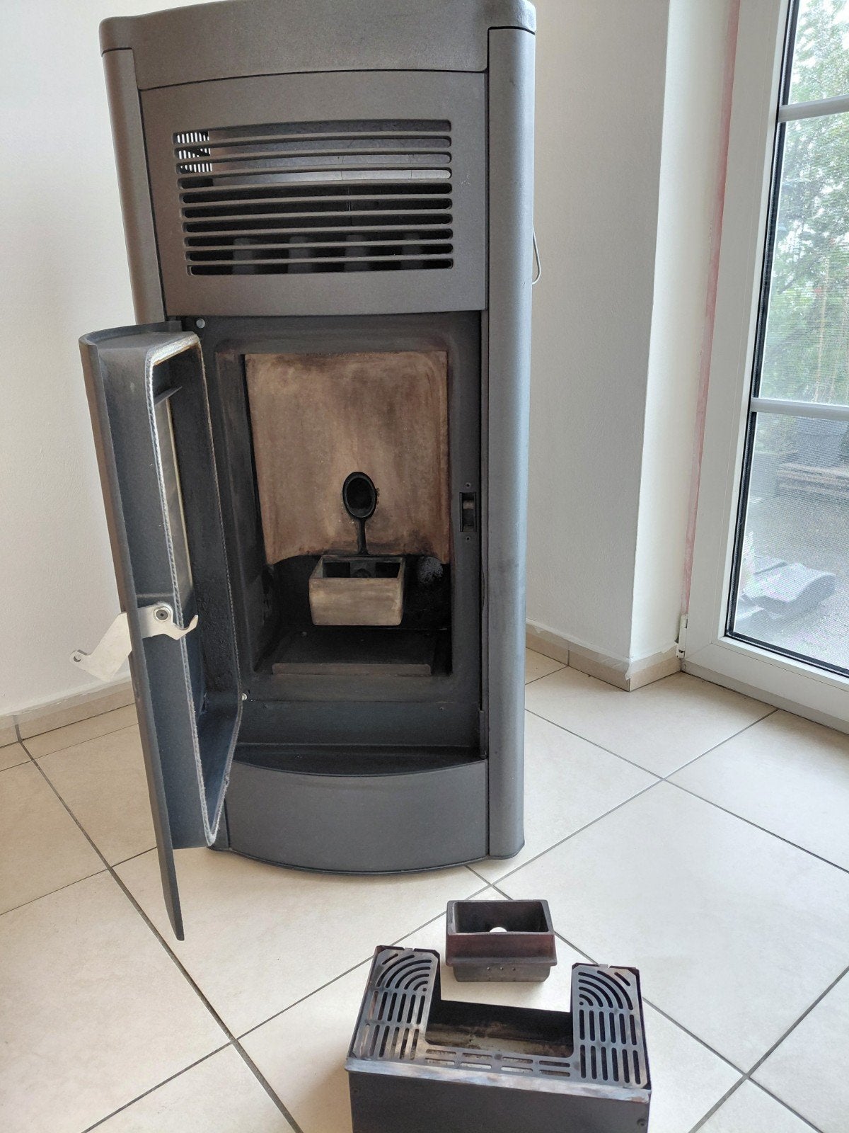 Poêle à pellets MCZ Musa air 9,5kW, Enlèvement
