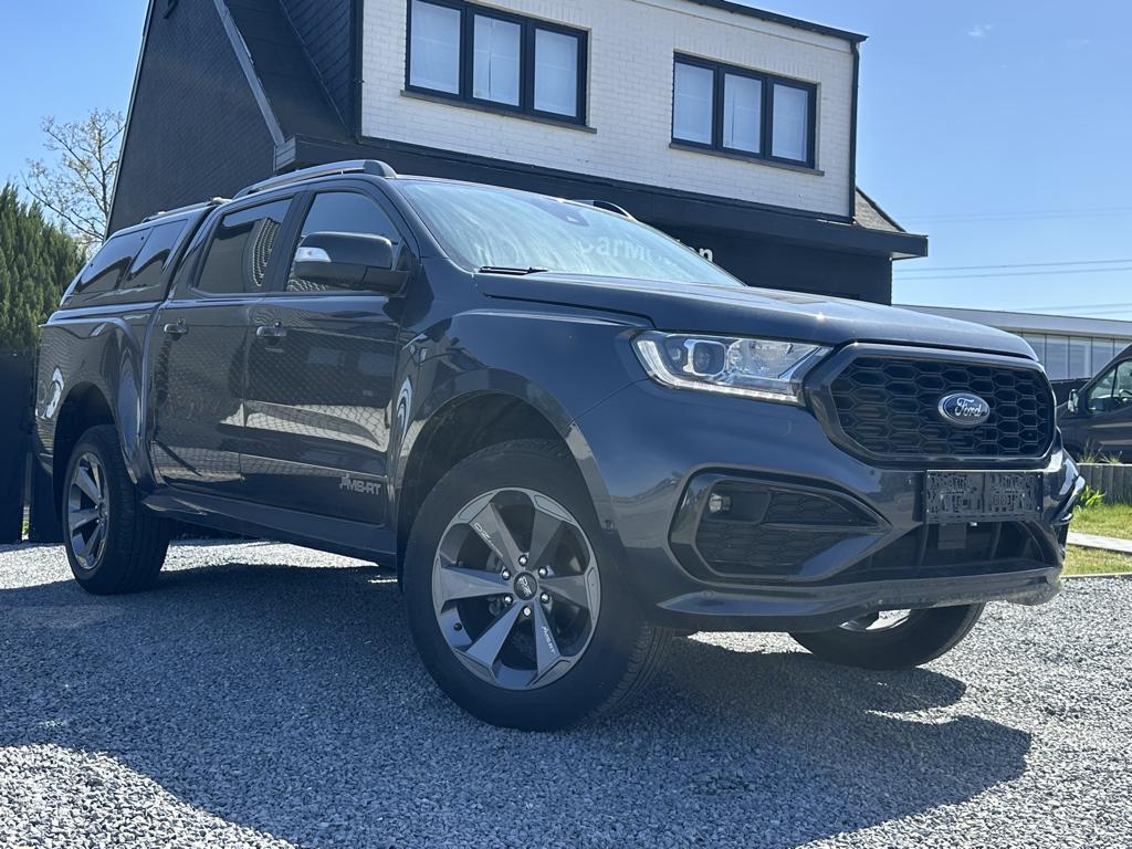Ford Ranger 2.0 BiT **MS-RT**1ste eigenaar*btw aftrekbaar*, Cuir, Argent ou Gris, Achat, Euro 6