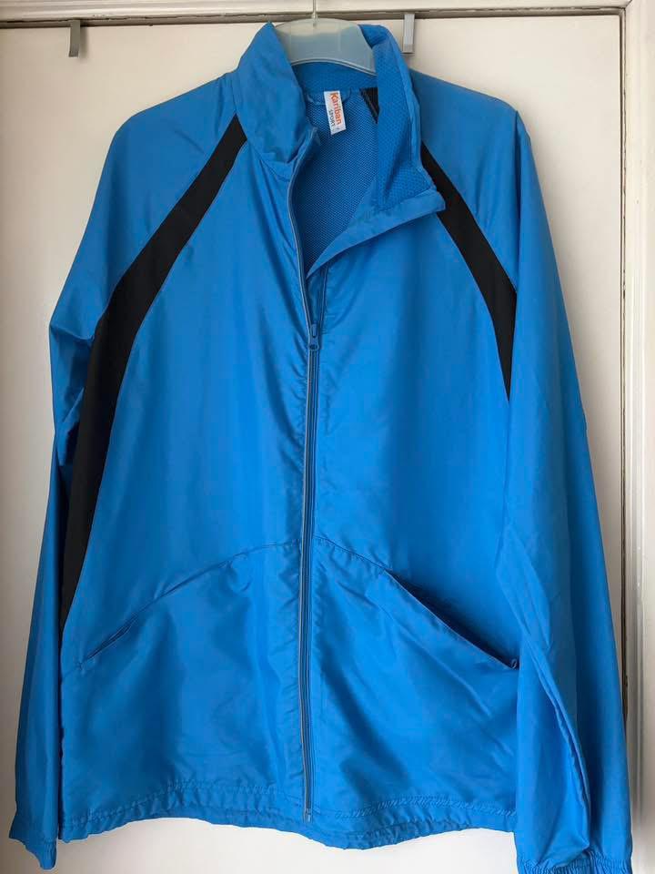 Veste de sport KARIBAN SPORT   bleu clair, taille XL, Ophalen of Verzenden, Zo goed als nieuw, Blauw