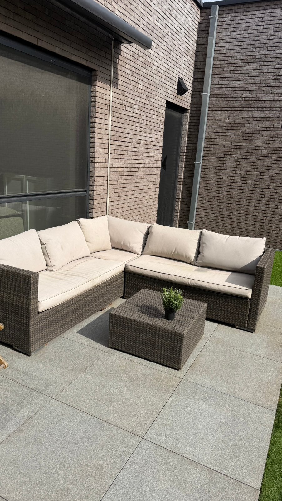 Loungeset, Tuin en Terras, Ophalen, Gebruikt, Loungeset