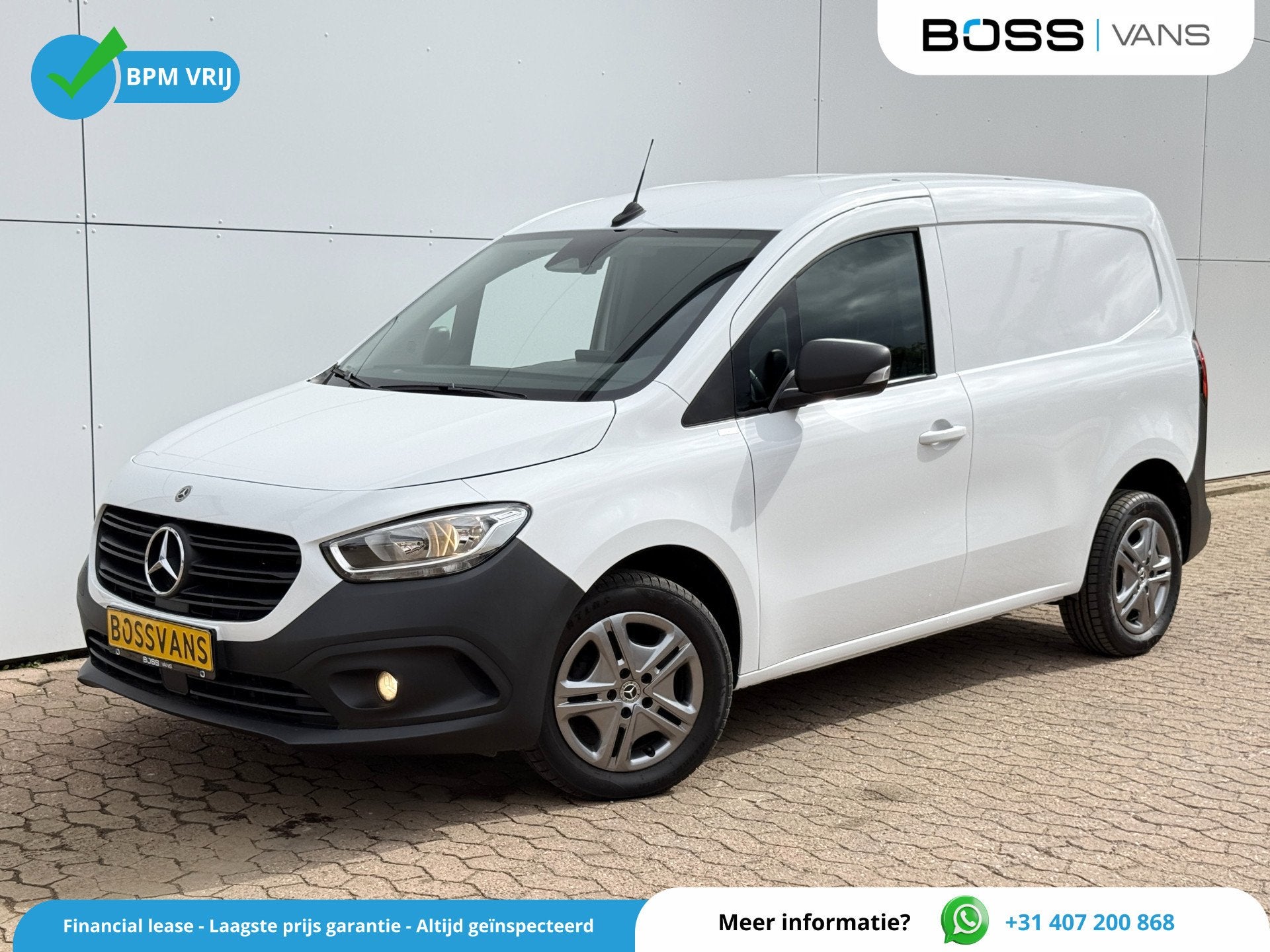 Mercedes-Benz Citan Pro 1.3 102PK *Benzine* L1 LED Airco Cru, Auto's, Voorwielaandrijving, 75 kW, Gebruikt, 4 cilinders