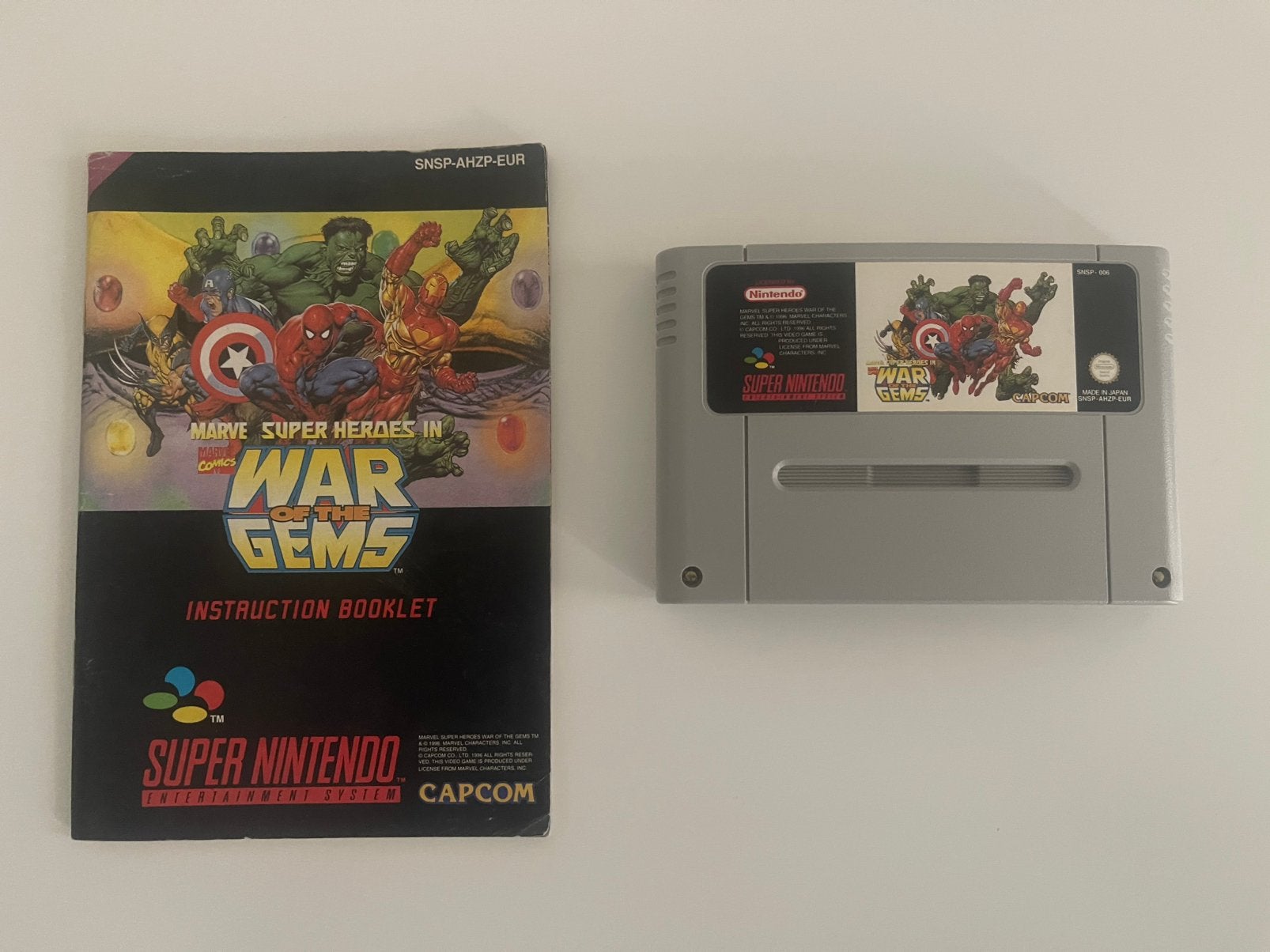 Marvel War of the Gems PAL Snes, Games en Spelcomputers, Games | Nintendo Super NES, Ophalen, Gebruikt