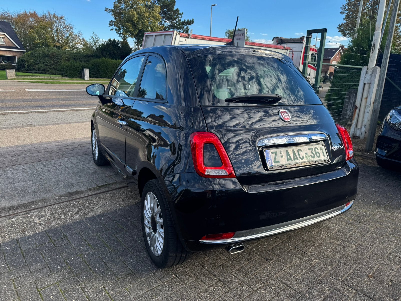 Fiat 500 1.0 Hybrid Dolcevita, Auto's, Voorwielaandrijving, 4 zetels, Euro 6, Zwart