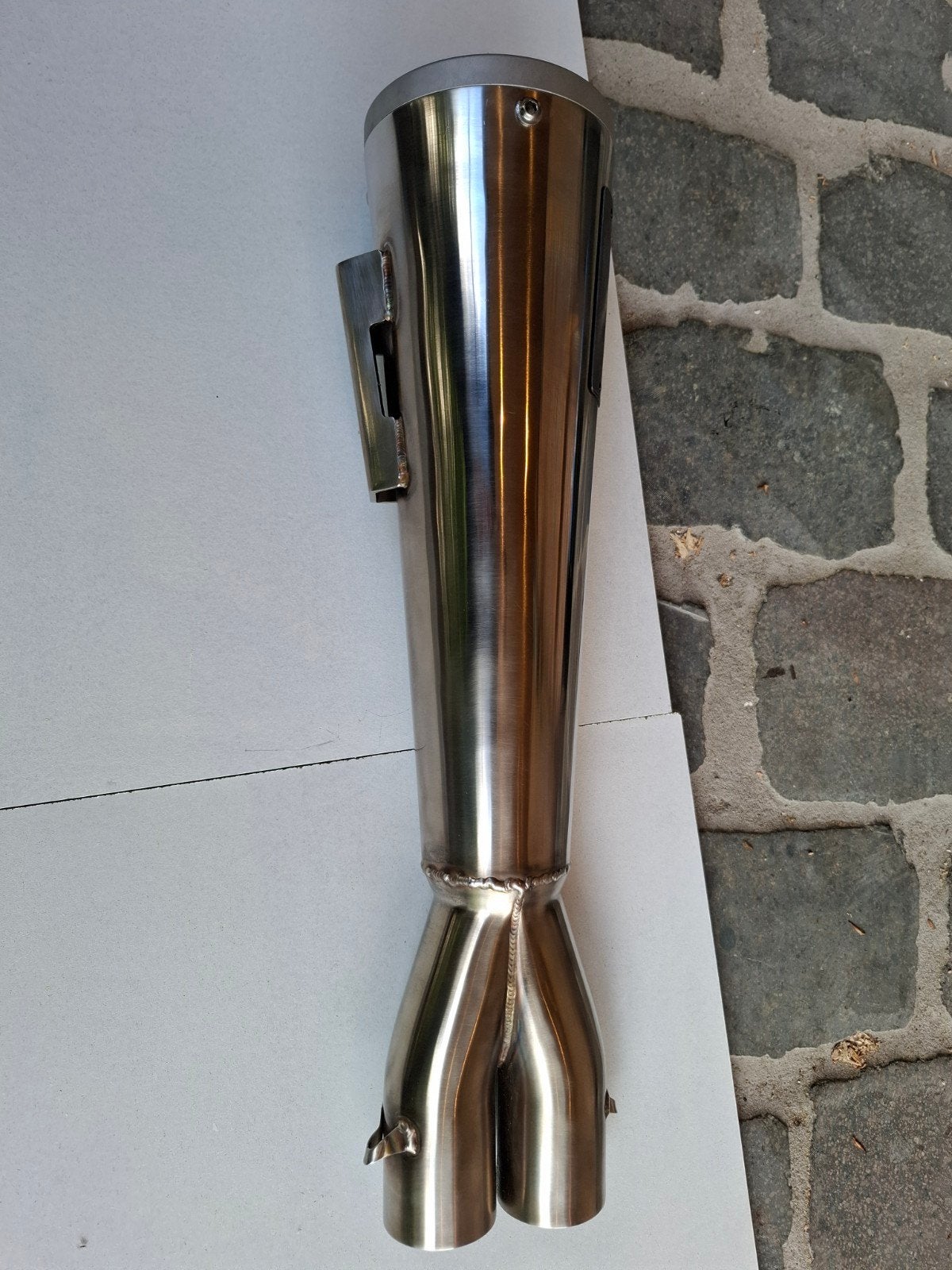 2 in 1 harley uitlaat vance hines, Motoren, Ophalen