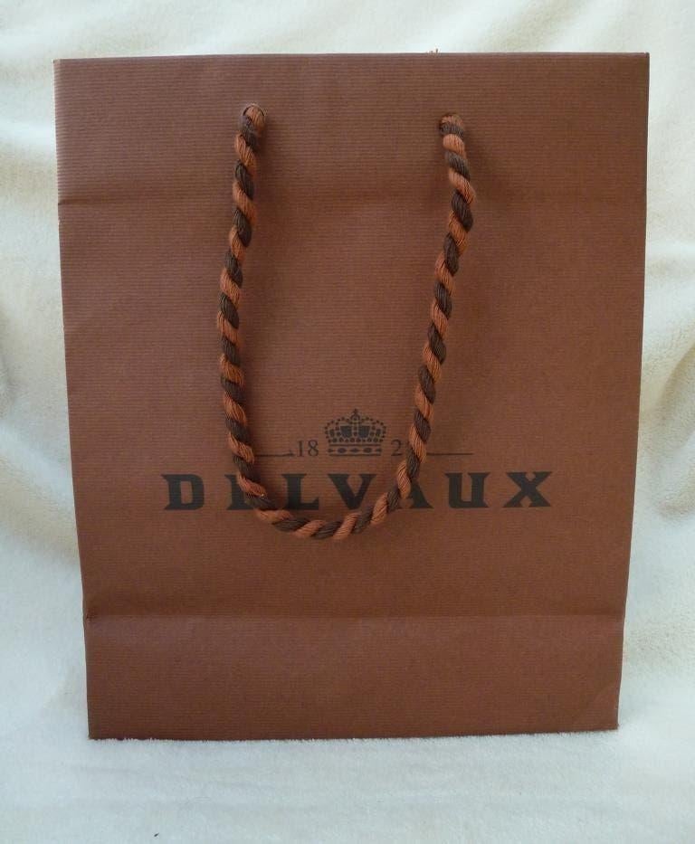 Sac en papier Delvaux, Enlèvement ou Envoi, Utilisé, Emballage