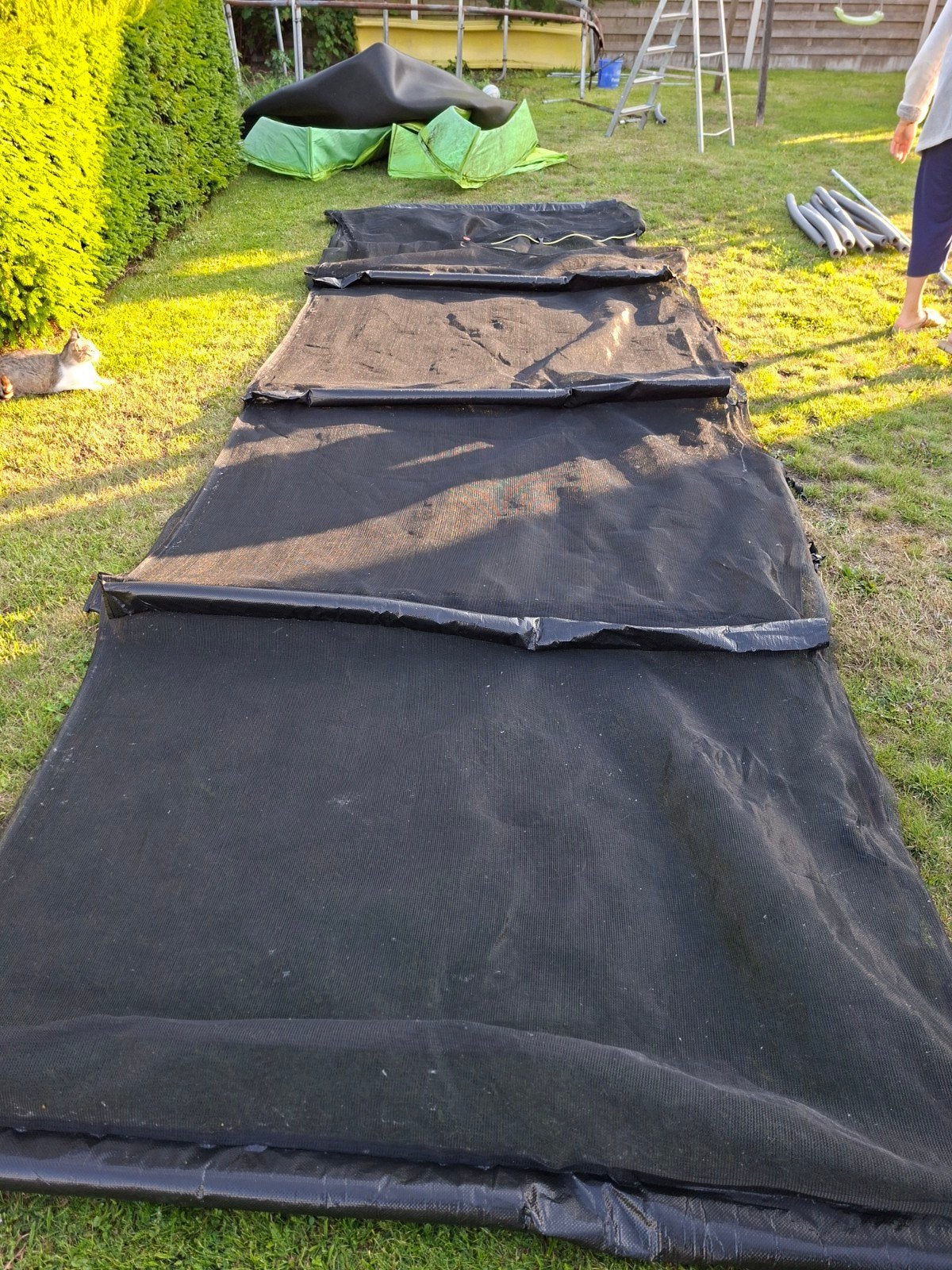 Net voor trampoline 370, Ophalen, Gebruikt