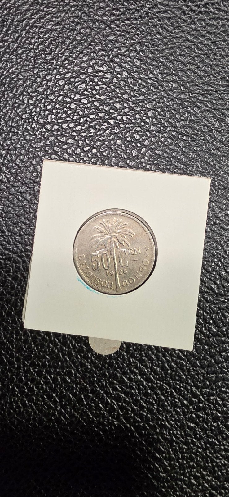 Belgisch congo 50 centimes 1926 vl, Postzegels en Munten, Ophalen of Verzenden