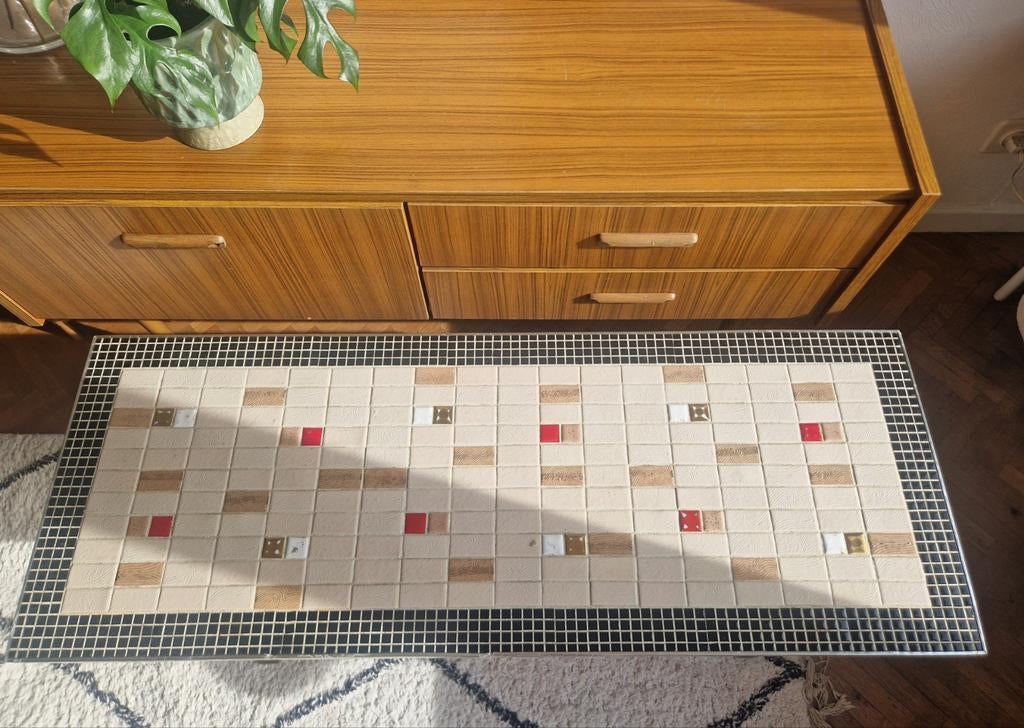 Vintage salontafel, Ophalen