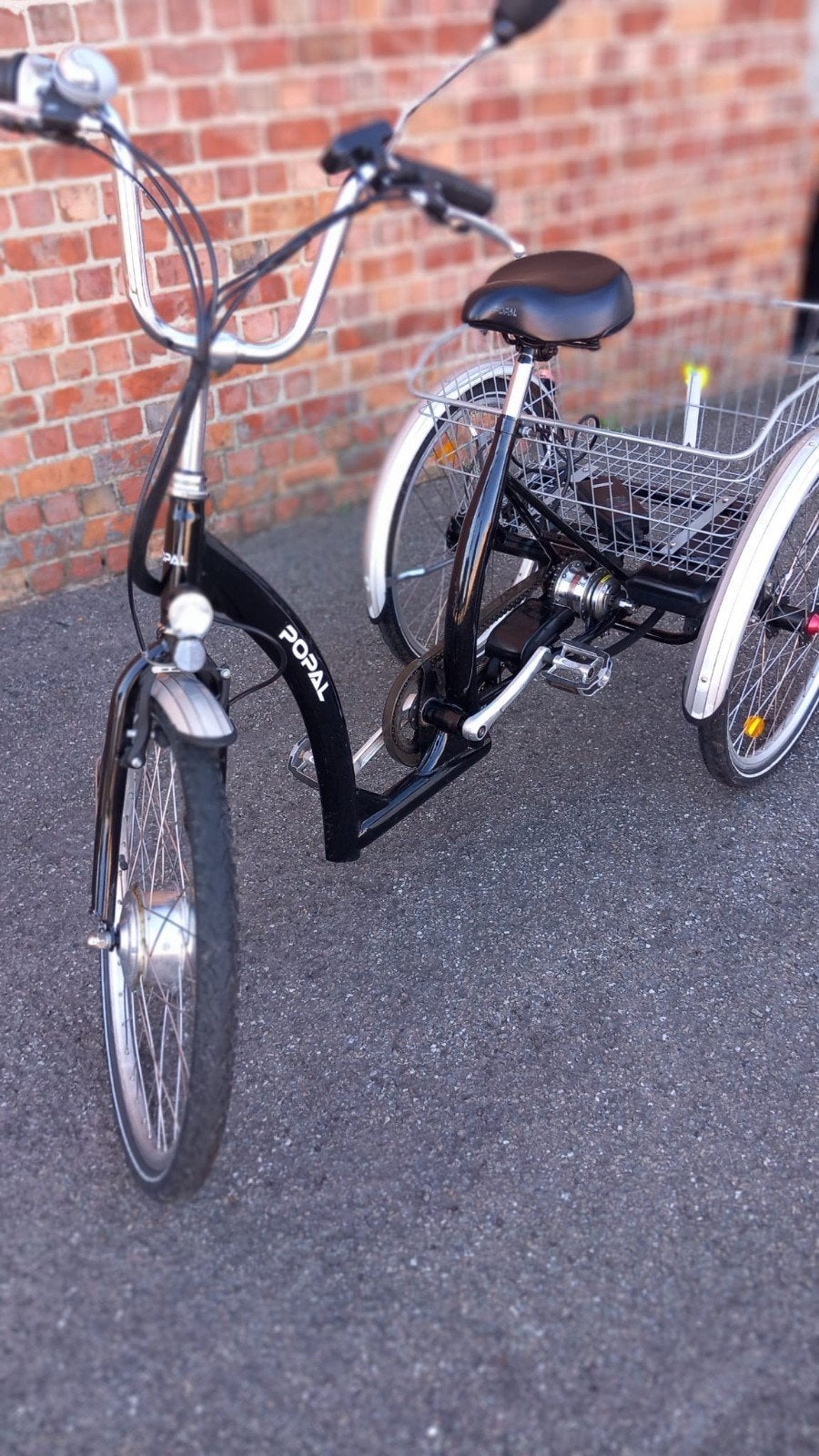 Elektrische driewielfiets Popal, Fietsen en Brommers, Ophalen, Zo goed als nieuw, Popal