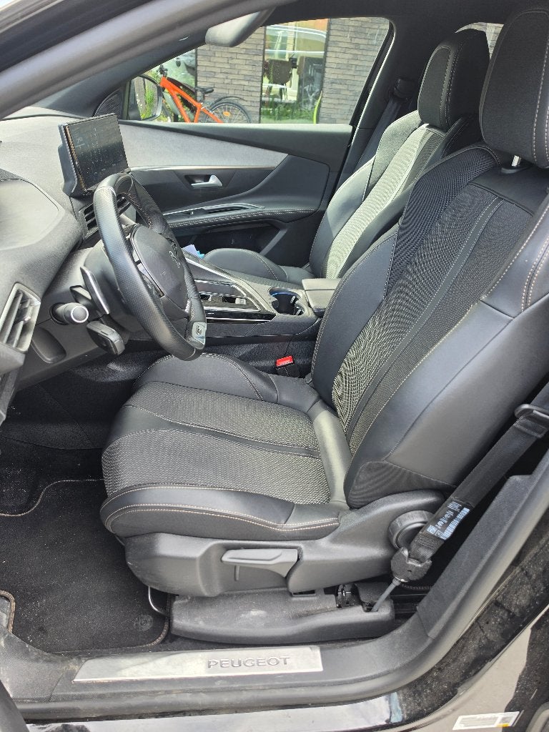 Peugeot 7 zit 5008, Auto's, Automaat, Stof, Zwart, Zwart