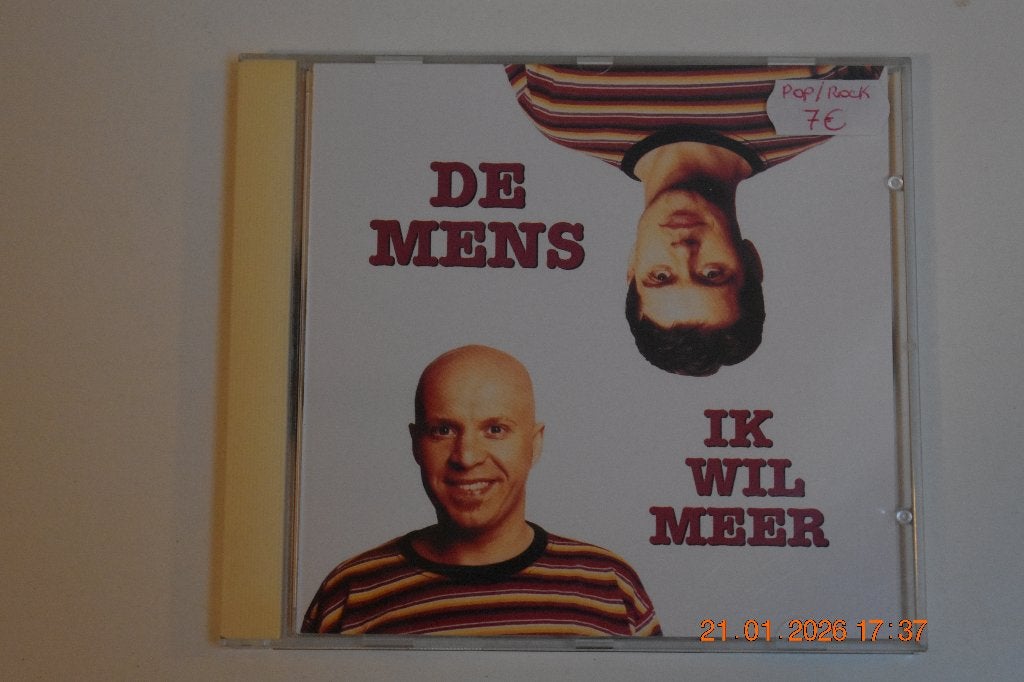 cd : De Mens - Ik wil meer, Ophalen of Verzenden, Gebruikt, Poprock