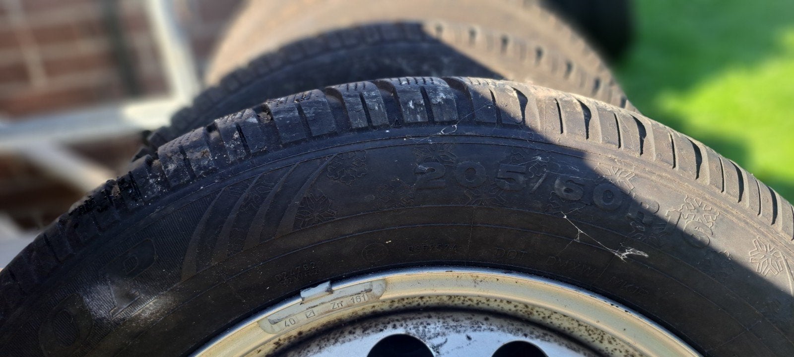 winter banden Dunlop op velgen, Ophalen, 16 inch, Banden en Velgen, Bestelwagen