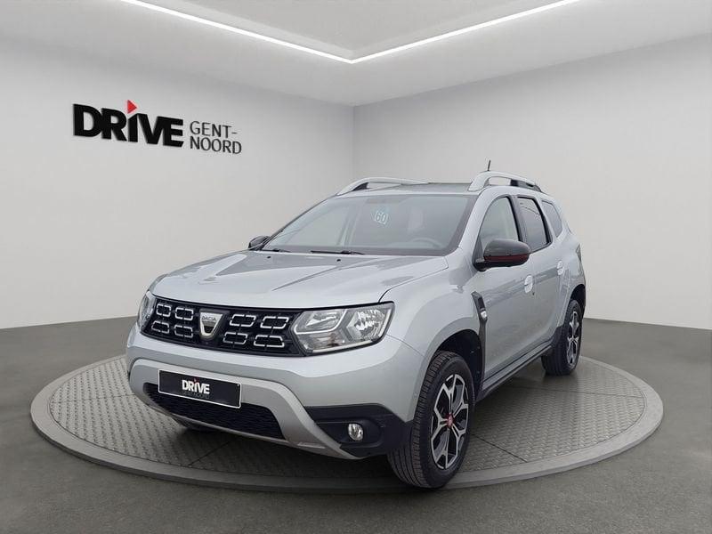 Dacia Duster TCe Prestige GPF *360 Camera/Trekhaak/PDC/GPS*, Auto's, Voorwielaandrijving, Stof, Gebruikt, Zwart
