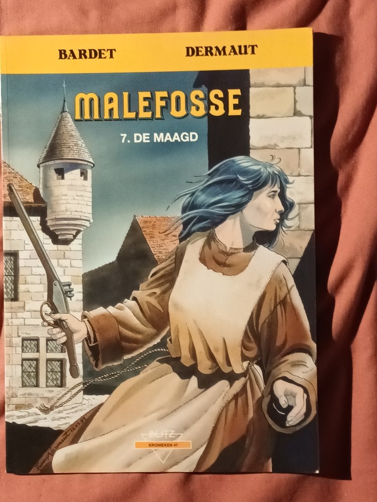 Malefosse 7: de maagd, Boeken, Eén stripboek, Ophalen of Verzenden, Zo goed als nieuw