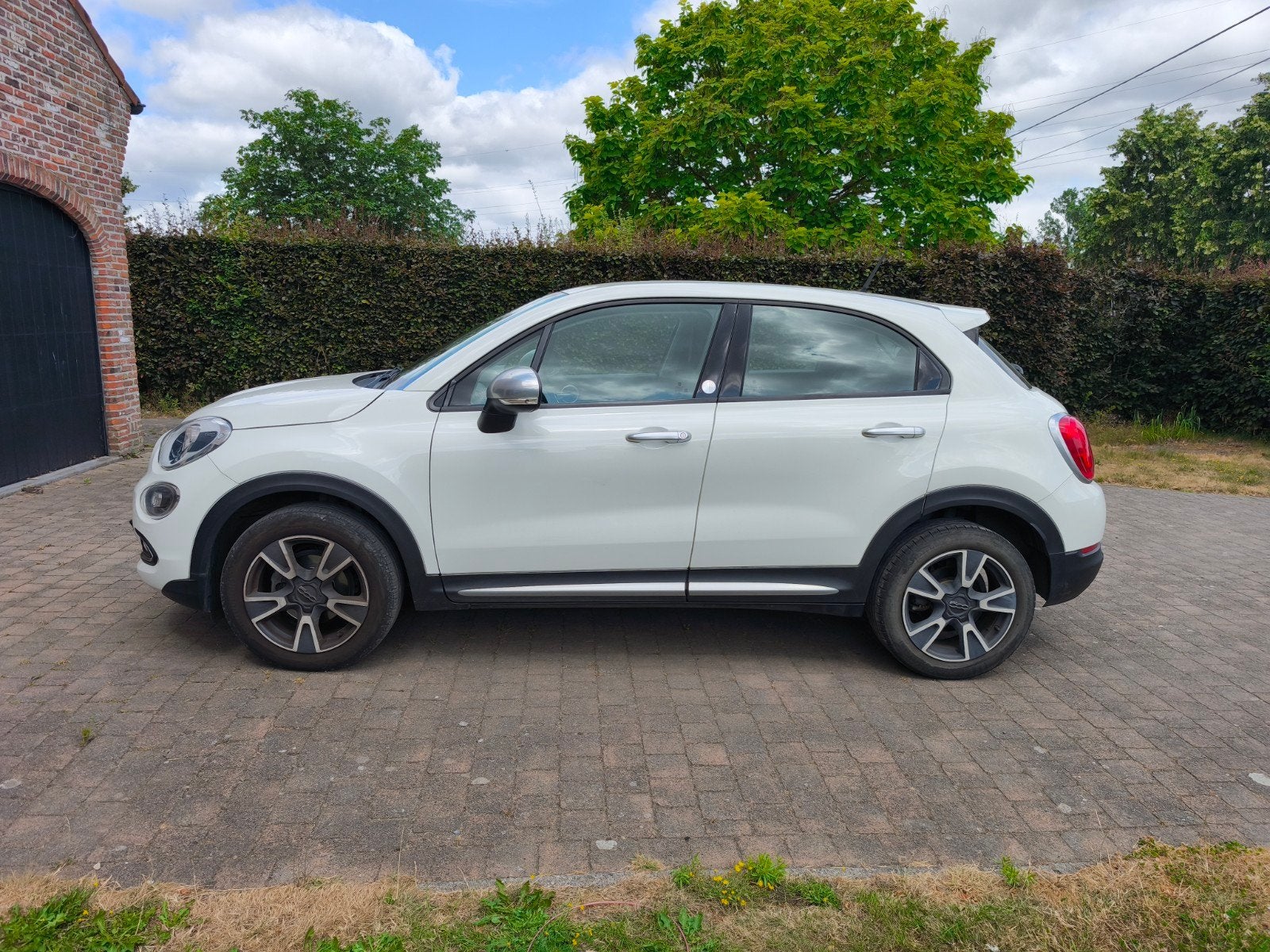 Fiat 500x white mirror edition 1.3d, Auto's, 500X, Diesel, Particulier, Te koop